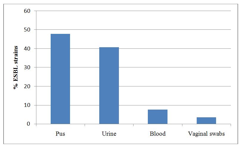 Prevalence of Extend Spectrum Beta Lactamases Producing Enterobacteriaceae and their Antibiotic Susceptibility in Lome, Togo
